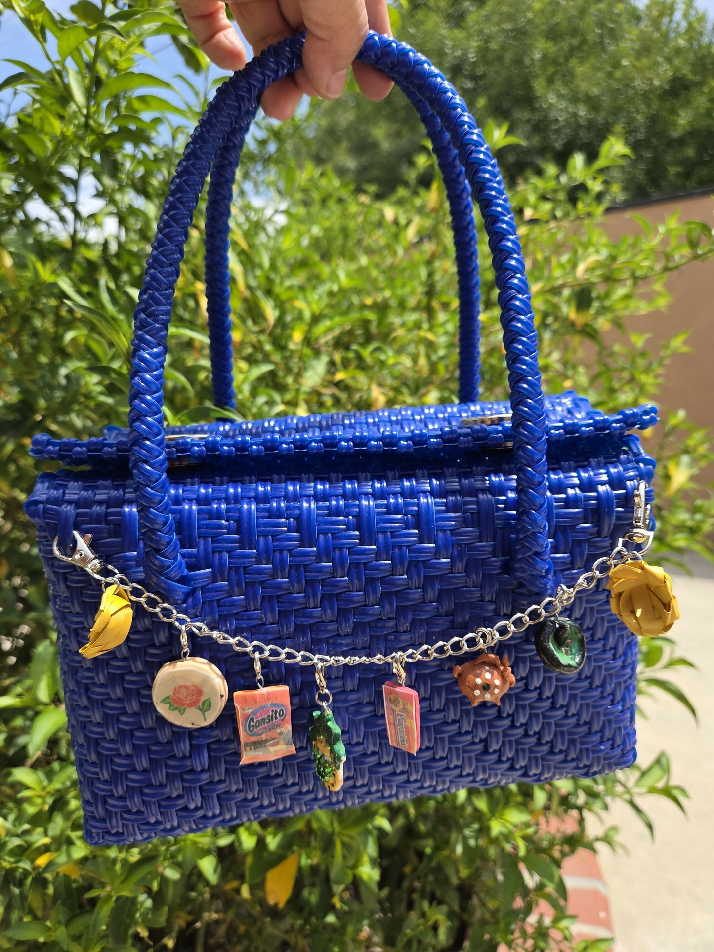 Mexican lonch purse whit chain