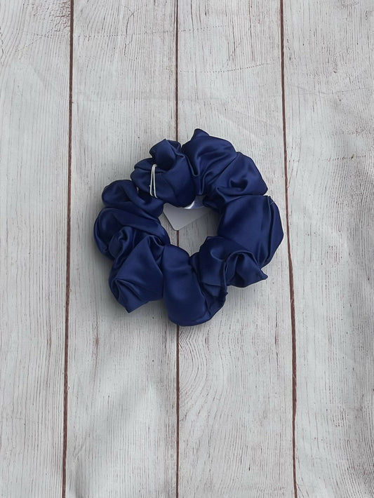 Navy Scrunchie