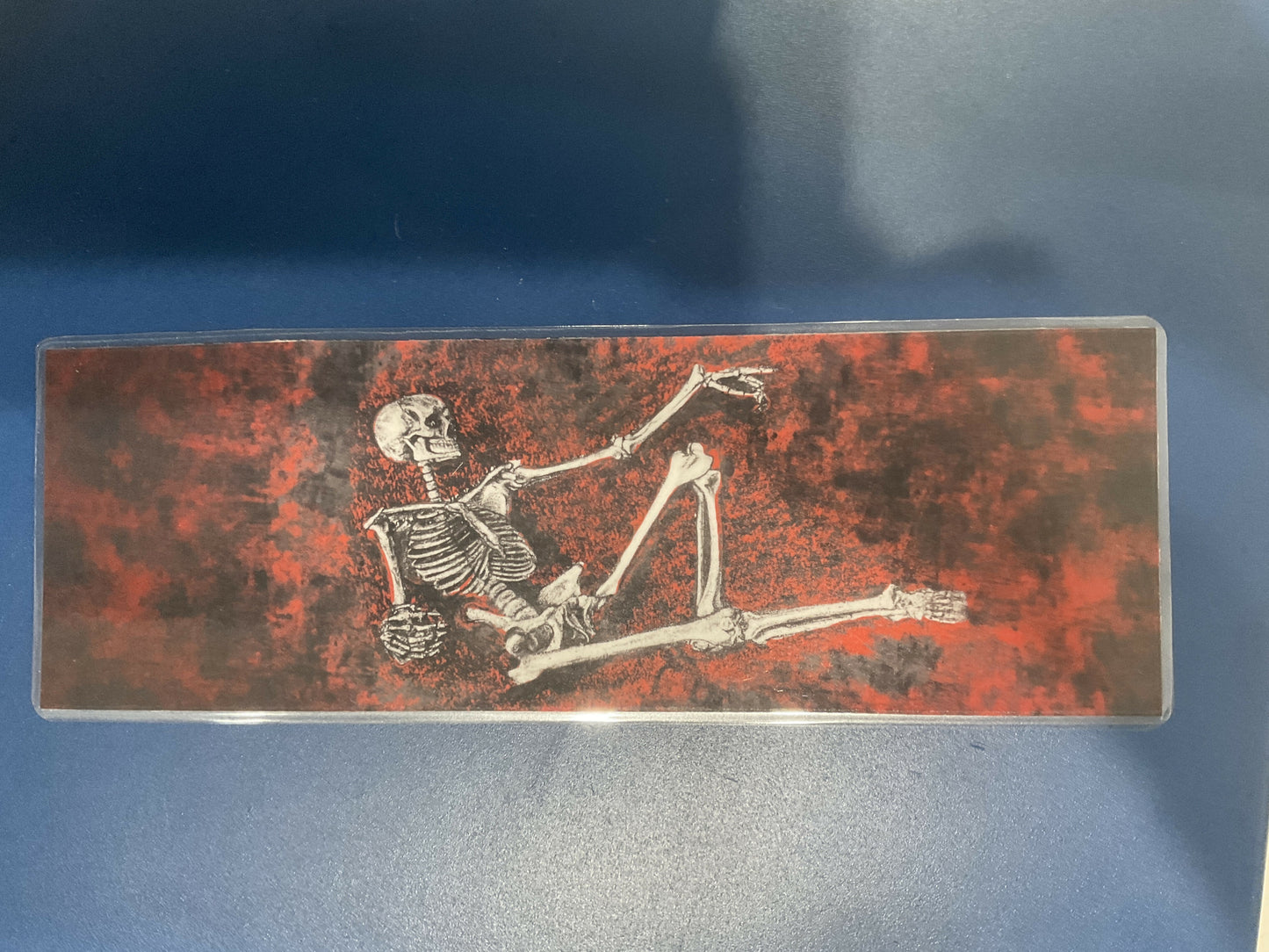 Skeleton one sided bookmark
