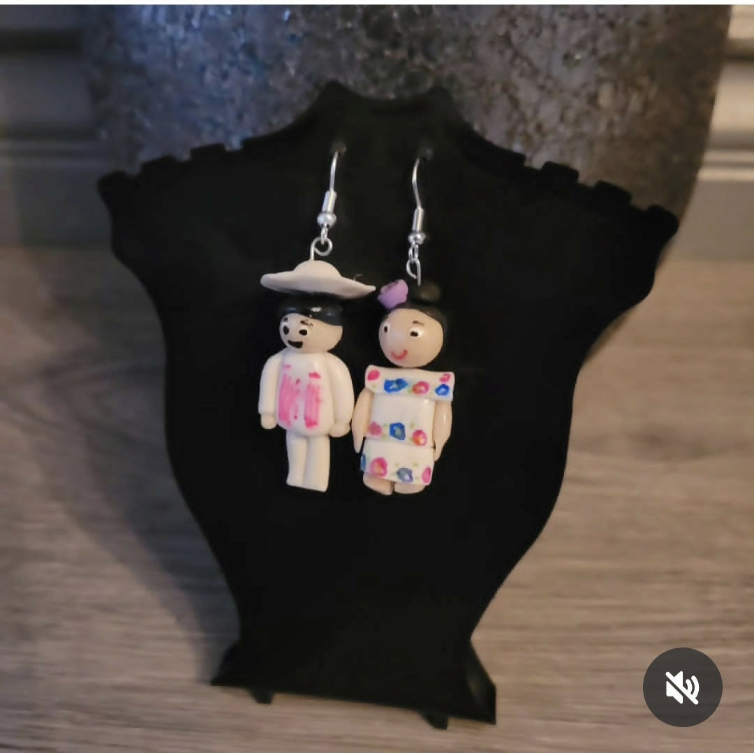 Aretes couple yucatan