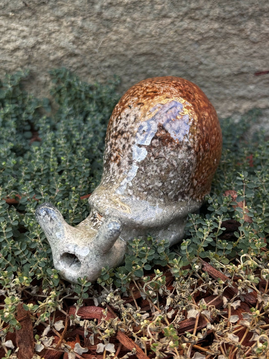 Soda Fired Ceramic Snail