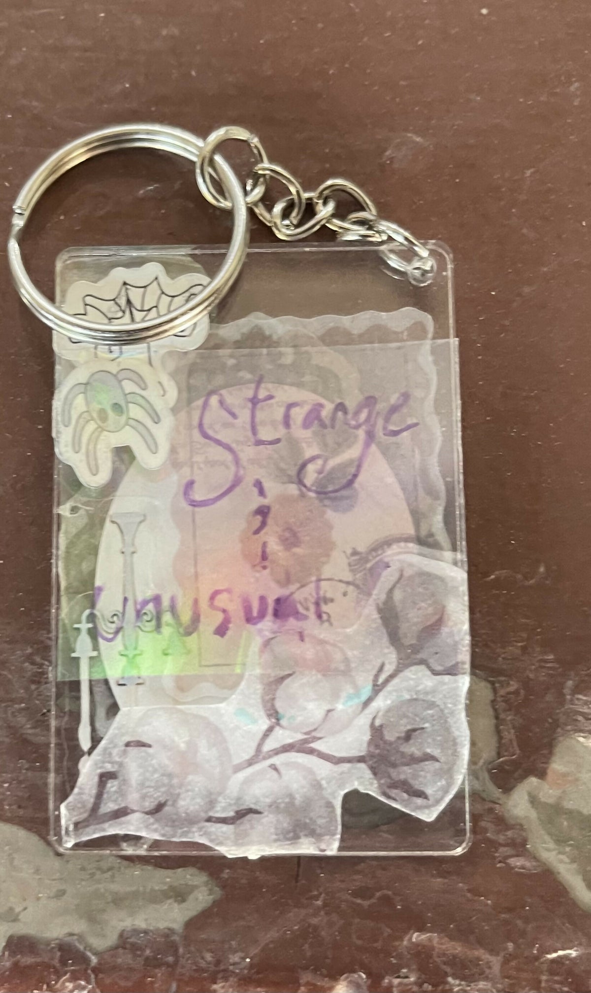 Keychains collage beetle juice Winnie baymax Alice Rosalina