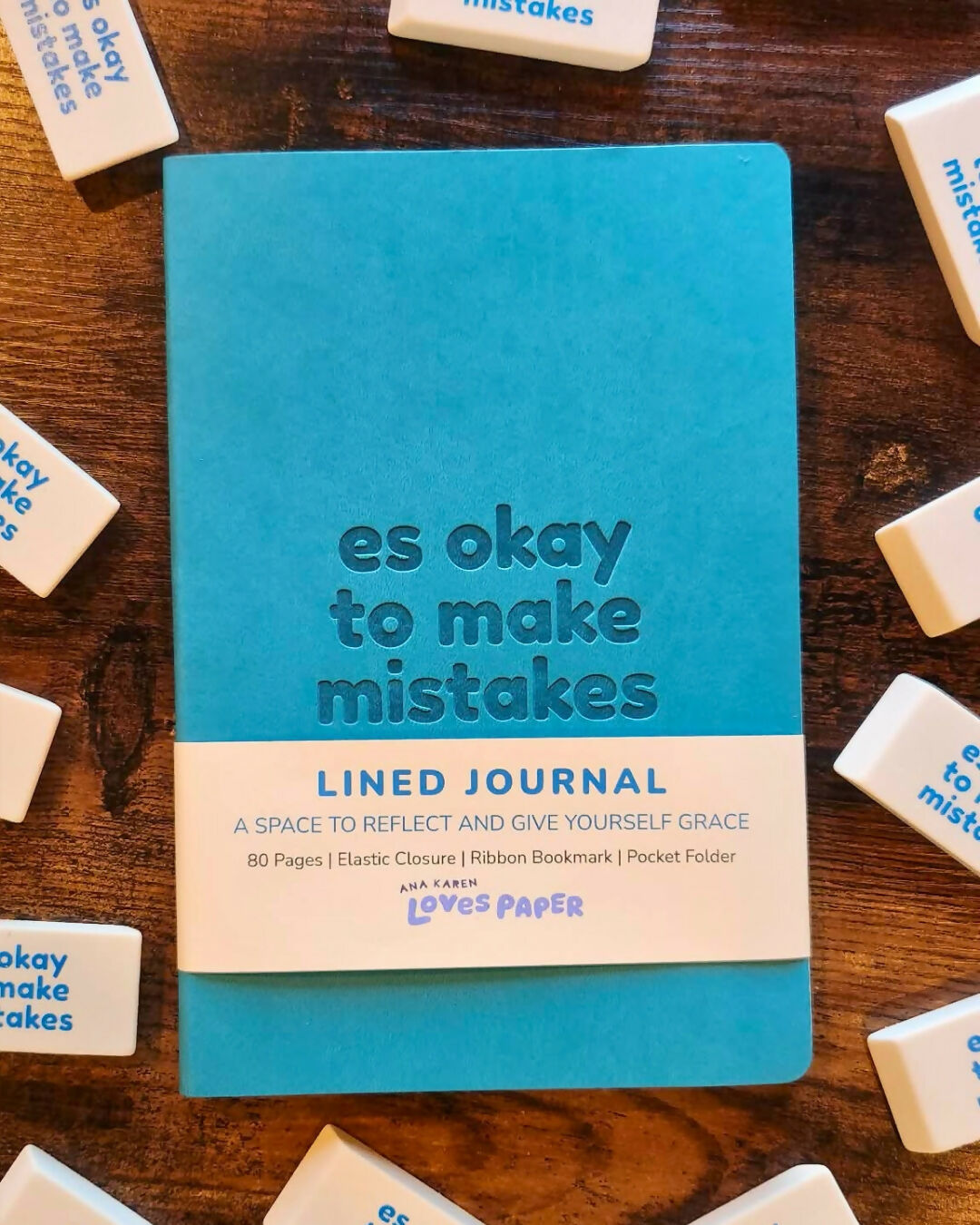 Es Okay Debossed Soft Bound Journal