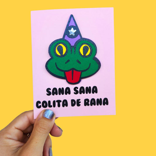 Sana Sana Los Espookies Handmade Card